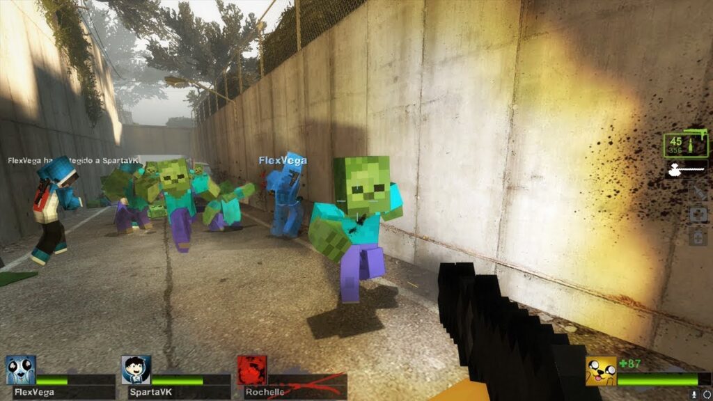 ¡EL APOCALIPSIS ZOMBIE YA ESTÁ AQUÍ! 😱😰MINECRAFT EN LEFT 4 DEAD 2 ROLEPLAY- EL APOCALIPSIS PARTE 1 1