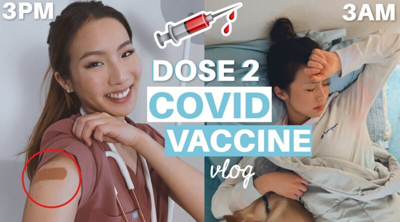 Dose 2 COVID Vaccine Vlog (even MORE sick)| Miki Rai, RN 1
