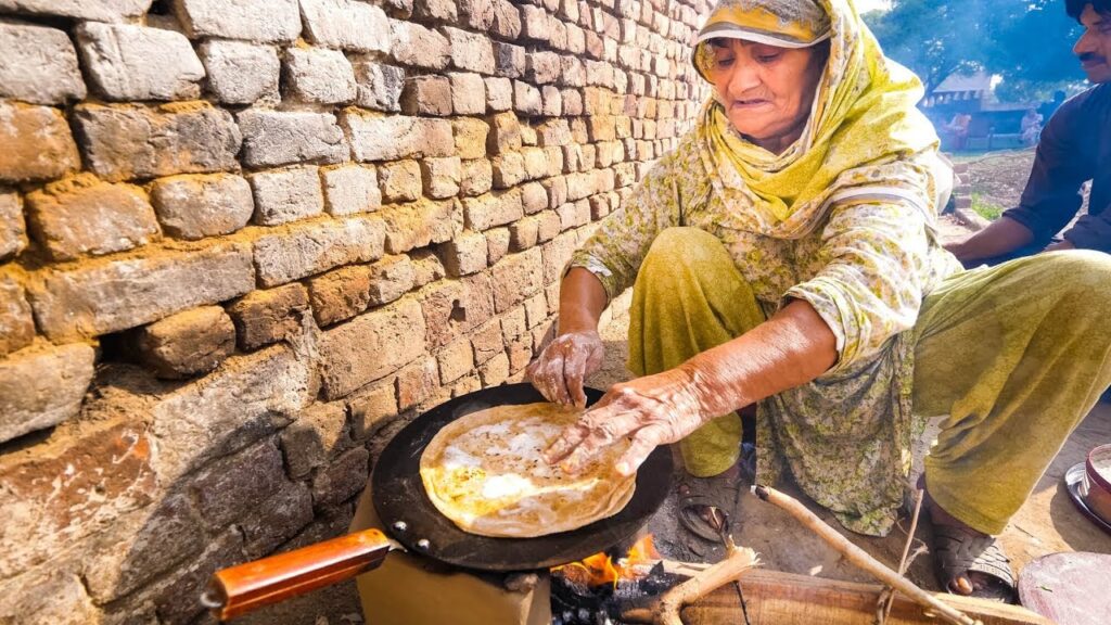 Village Food in Pakistan - BIG PAKISTANI BREAKFAST in Rural Punjab, Pakistan! 1