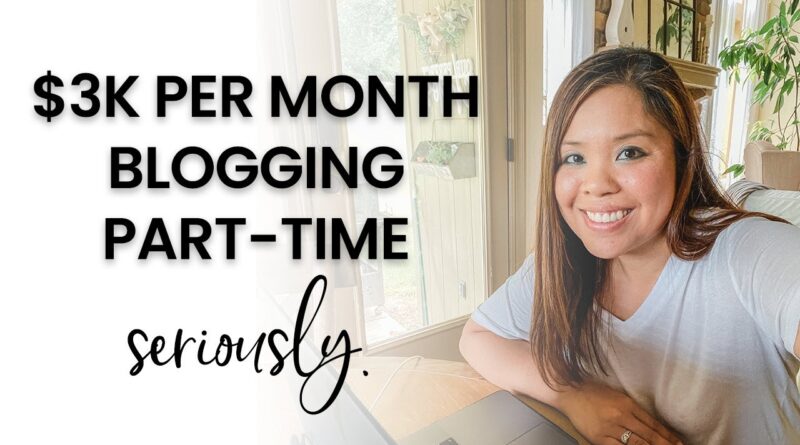 Blogging Income Report | How Bloggers Make Money Through Ads and Affiliate Marketing Part-Time 1
