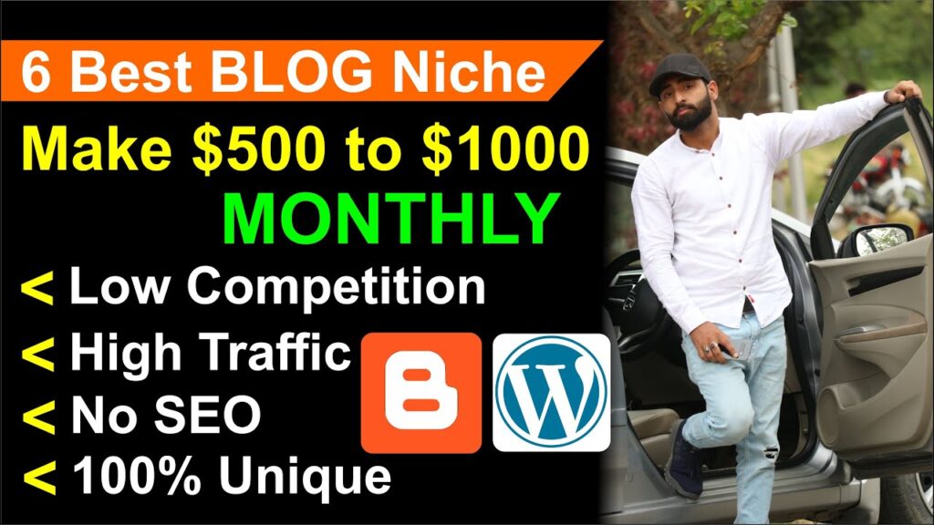 6 Best Niche for Blogging in 2021 | Low Competition Niche | High Traffic Niches 1