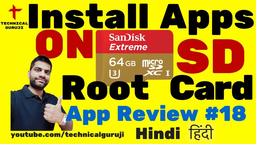 [Hindi] How to Install Apps on SD Card | Android App Review #18