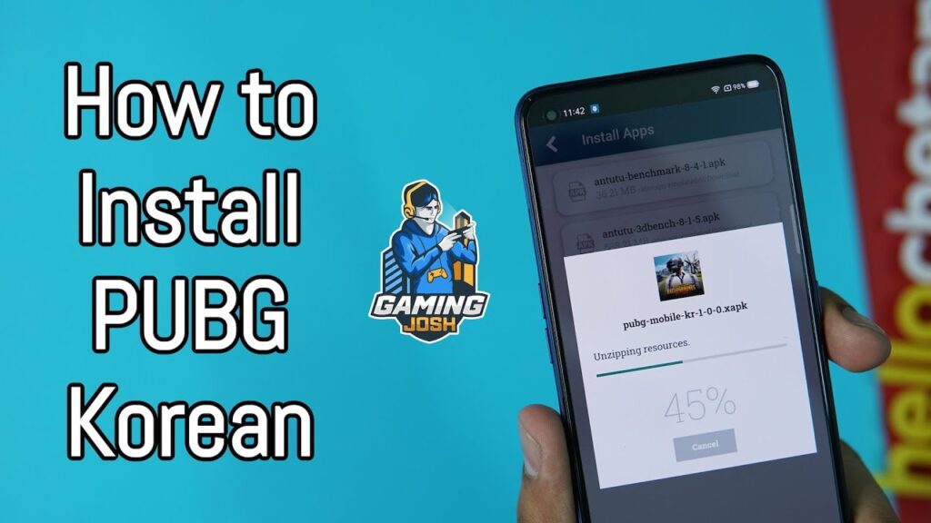 How to Download & Install PUBG Mobile Korean Version - Android | Hindi | Gaming Josh
