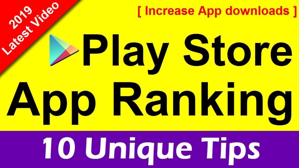 How to Rank Your Android App in Play Store ? | 10 tips for increase App downloads | ASO 2019