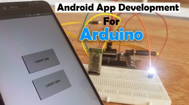 How to create an Android app with Android Studio to control LED using Arduino
