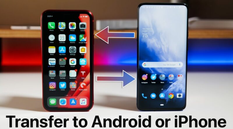 How to easily copy all data from iPhone to Android, Transfer contacts and messages