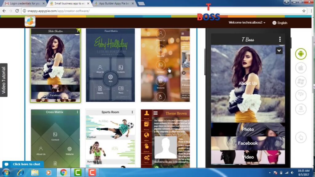 How to make an app in just 5 minute by Appy Pie – www.appypie.com|| by Technical Boss 1 How to make an app in just 5 minute by Appy Pie – www.appypie.com|| by Technical Boss