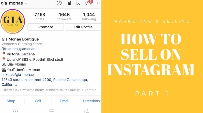 How to sell on Instagram | 5 Marketing Tips