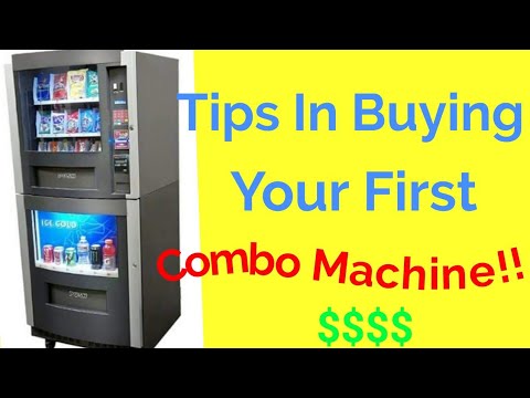 Tips in buying your first combo vending machine for your vending business!! (2019)