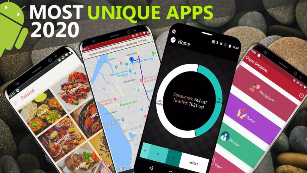 Top 7 Most Unique Android Apps Made On Android Studio 2020