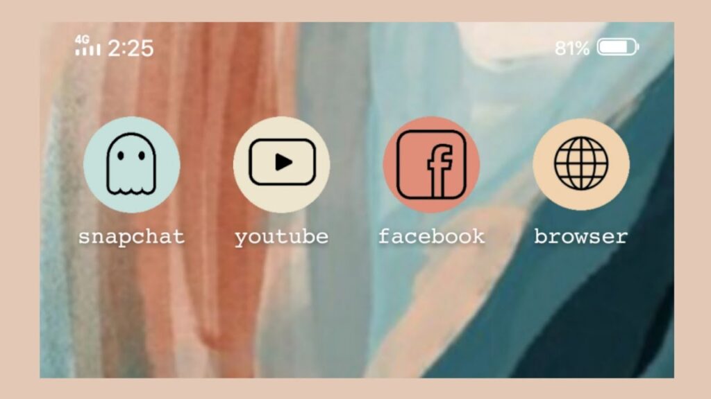 how to make your android phone look aesthetic | minimal aesthetic android phone | homescreen edition