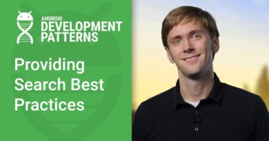 Providing Search with SearchView (Android Development Patterns Ep 7)