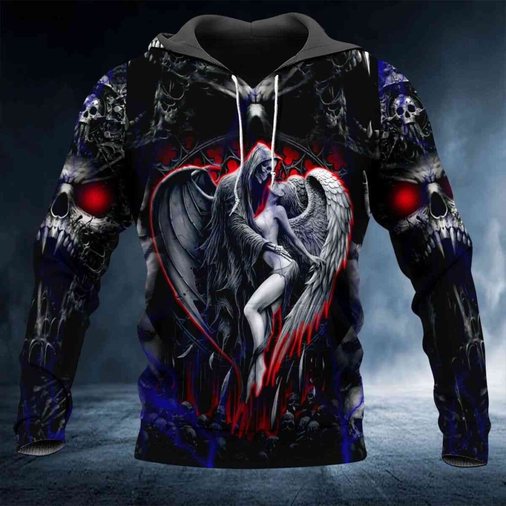 Couple Skull Hoodies