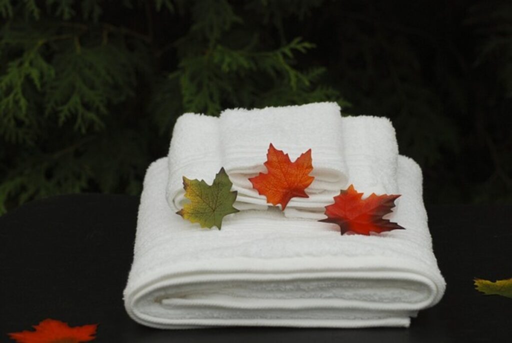 organic cotton bath towels