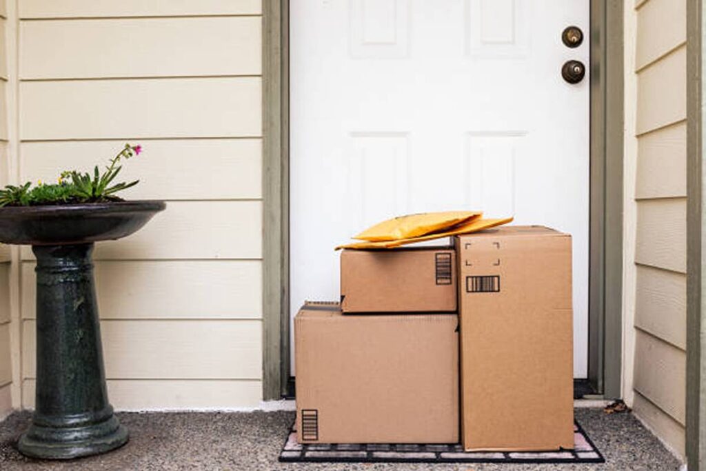 shipping boxes