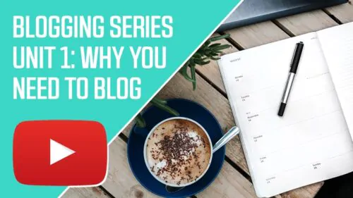 BLOGGING TIPS: Why You Need to Blog