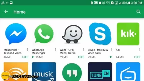 Download Android auto apps : SMARTDrive