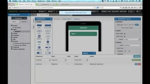 Constructing a Cell App with Database in 5 Minutes