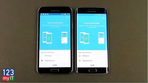 Switch information from previous telephone to new telephone Android