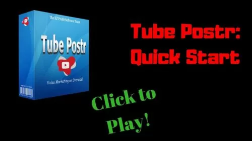Tube Postr Quick Start Training -- Automated Blogging Software