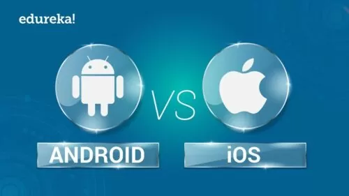 Android vs iOS | Comparison Between Android and iOS | Mobile App Development Training | Edureka