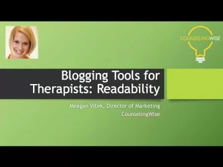 Blogging Tools for Therapists: Your Blog Post Readability