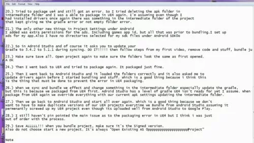 How To Bundle UE4 Undertaking With Android Studio Replace