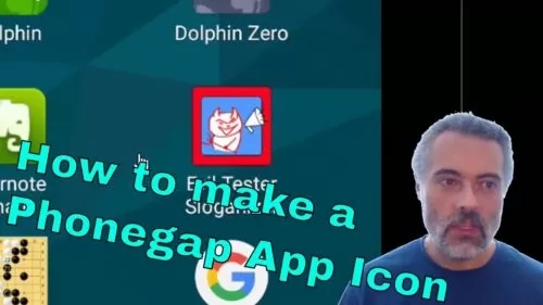 How to create icons for phonegap mobile apps