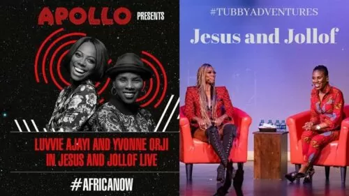JESUS AND JOLLOF @ THE APOLLO | TUBBYADVENTURES | #TheTubbyEffect