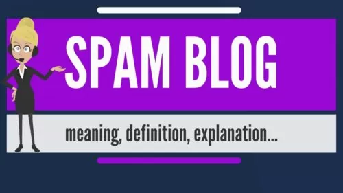 What’s SPAM BLOG? What does SPAM BLOG imply? SPAM BLOG which means, definition & clarification