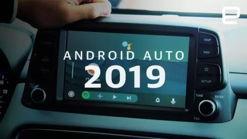 Android Auto 2019 Replace at Google I/O