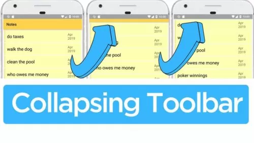 Collapsing Toolbar with RecyclerView