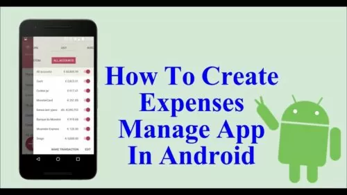 Expense Supervisor Android App Venture | Android Initiatives Supply Code Obtain | School Venture