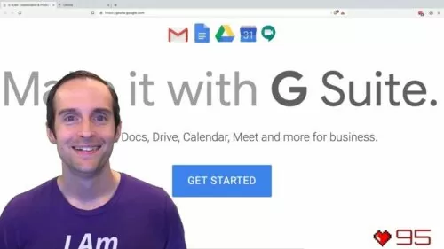 G Suite Tutorial: Setup Gmail, Docs, Drive & Calendar on Your Web site!