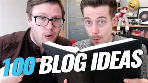 Provide you with Weblog Submit Concepts (100 concepts in 5 minutes)