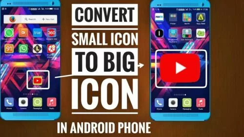 scale back icon measurement in android 🔥