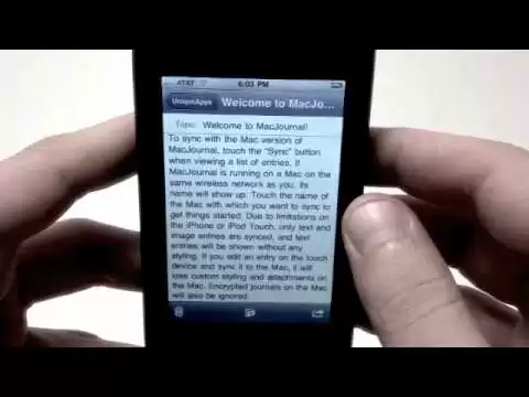Journaling and Running a blog App for iPhone and iPod Contact!