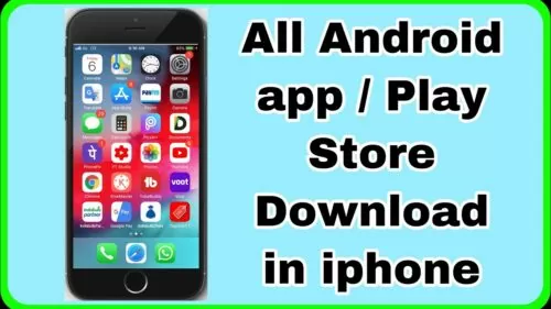 play store in iphone 7| how to install android app in ios | play store download iphone 7