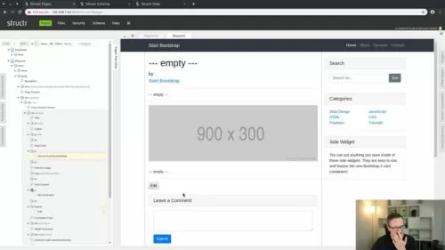 [4/6] Running a blog App (Structr Tutorial) – Including Modifying Performance