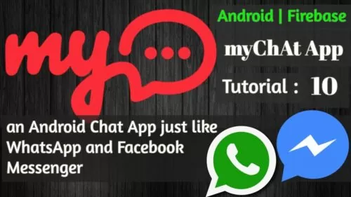 One to One Chat Application in Android | Firebase - myChAt App - 10 AppBarLayout and ViewPager