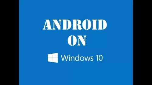 You can now run Android / iOS (iPhone) apps on Windows 10 phones!
