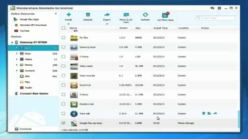 Android App Manager: 1 Click to Install Android Apps from PC for Free