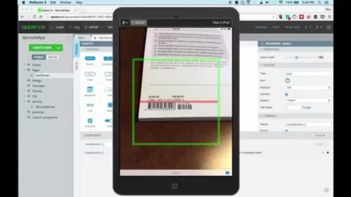 Construct a Cellular App with Barcode Scanner in 5 Minutes
