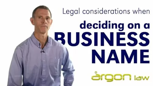 Business Names - Tips from a Lawyer when naming your business :: Argon Law Sunshine Coast
