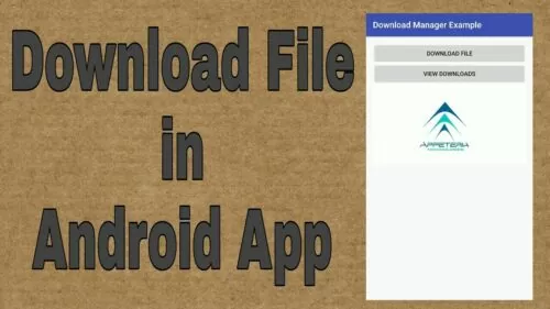 How to Download File in Android App