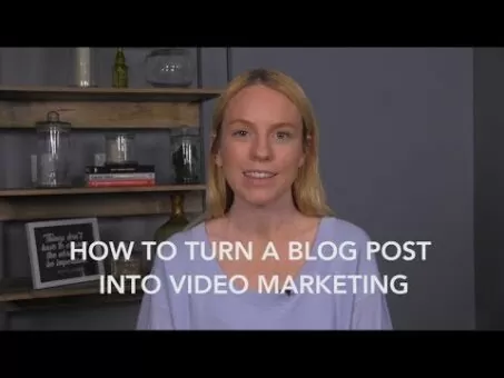 Easy methods to Flip a Weblog Submit Into Video Advertising