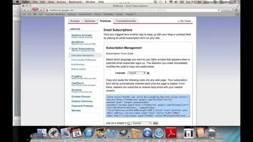 Blogging 101: How to Use Feedburner