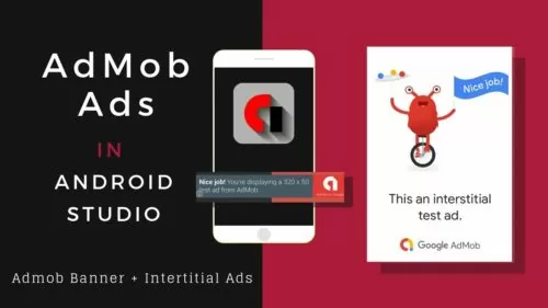 Create Admob Advertisements In Android Studio | Android App Growth Tutorial