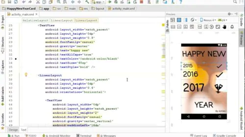 Android Basics - Single Screen App Development Tutorial