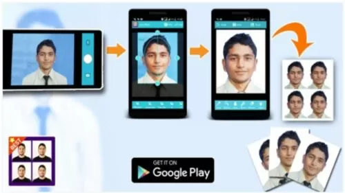 DIY Passport Photo - How to Make Passport Photo using Android App